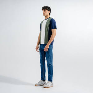 2025 vêtements pour hommes Stock en vrac personnalisé 280 Gsm 100% coton T-Shirt surdimensionné T-shirt blanc lourd pour hommes - Product Image 3