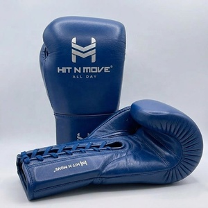 Hot Selling Custom Made Hit N Move Custom Made Training Sparring Gloves Youth Boxing Gloves Lace-up Battle Gloves For Adults - Product Image 5