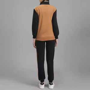 Conjunto de chándal para mujer, venta al por mayor, conjunto de fitness a la moda, pantalones Jogger y sudadera, Combo para gimnasio o ropa informal cómoda - Product Image 4