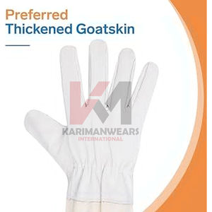 Guantes de Protección para Apicultores de Primera Calidad, Guantes Largos de Cuero para Trabajo, Mangas de Lona Anti-Picaduras de Abejas - Product Image 3