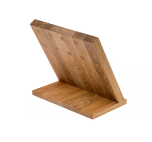 Prix d'usine fentes porte-couteau en bois cuisine magnétique Double face fournisseur en gros fabrication - Product Image 6