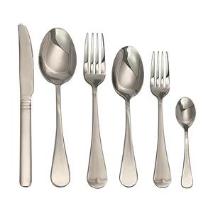 Bulk Silver <b>Knife</b> Fork Spoon Cutlery <b>Set</b> Stainless Steel Unique Handle Flatware Silverware <b>Set</b> for Wedding Party - Product Image 1