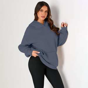 Sudaderas con Capucha y Logotipo Personalizado, Blusa de Moda, Suéter, Suéter Holgado, Sudaderas Casuales para Mujer - Product Image 3