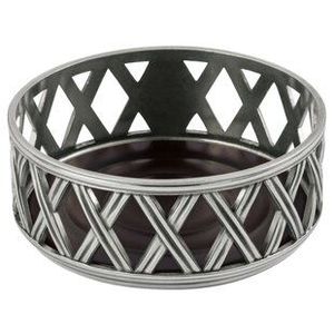 Sous-verre de luxe en acier inoxydable nickelé pour table à manger, bar à domicile, décoration de cuisine, accessoires de bar durables faits à la main - Product Image 6