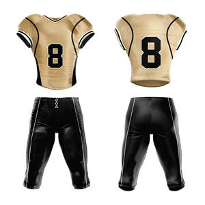 Latest Design Customized American Football Jersey With Shorts Printed Sublimation New Arrival American Football Uniforms - Product Image 2