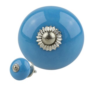 Tiradores de cerámica hechos a mano, tiradores de hardware de lujo indios, tiradores decorativos para cajones y armarios - Product Image 6