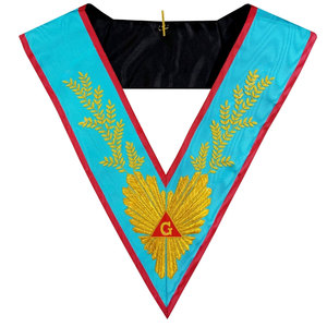 2025 MASONIC REGALIA VUELVE MAESTRO COLLAR DE AASR - Product Image 2