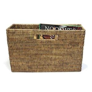 Best-seller Panier à magazines mince en rotin moderne Panier en rotin pour la décoration intérieure fabriqué au Vietnam - Product Image 6