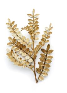 Gold Branch Wall Decor Elegant Metallic Leaf Wall Hanging for Luxury Home Office <b>Decoration</b> Modern Gold Decorative Wall Art - Product Image 3