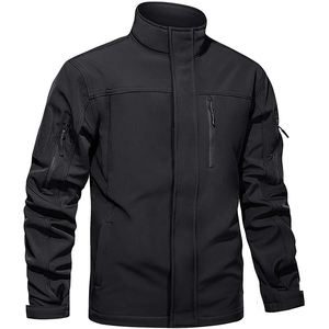 Chaqueta Cortavientos OEM Ligera, Táctica, para Exteriores, de Tejido Softshell, Cortavientos, Cálida, para Invierno, para Actividades al Aire Libre, para Hombre - Product Image 2