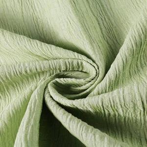 Camisa de franela arrugada informal para hombre, manga corta, antiarrugas y transpirable, patrón estampado de suministro ODM - Product Image 2