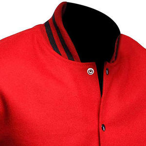 Chaqueta de hombre OEM 2025, chaquetas de chenilla bordadas personalizadas, chaqueta de béisbol informal de ajuste Regular para hombre, invierno de calidad Premium - Product Image 5