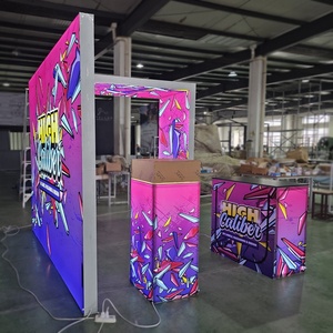 Exhibidores de Ferias Comerciales de 10 x 10, Stand de Exposición, Diseño de Stand de Exhibición con LED para IMPRESIÓN, United Expo - Product Image 3