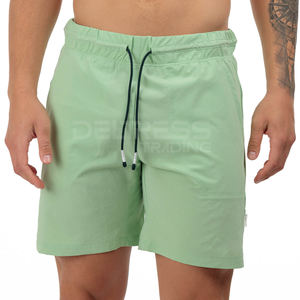 2025 Comfort Casual Elastic Waistband Gym <b>Shorts</b> for Men Spandex Bodybuilding Sportswear with Pattern <b>Decoration</b> Wholesale Price - Product Image 1