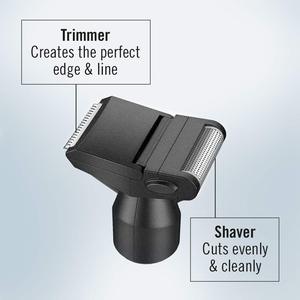 Recortadora de Nariz y Orejas Portátil con Batería, Accesorio de Afeitado, Plástico Negro, USB/Eléctrica, Manual, para Uso Doméstico, en Autocaravanas y Garajes - Product Image 6