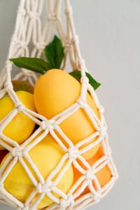 Cesta Colgante de Pared para Frutas y Verduras, Organizador de Almacenamiento de Cocina, Solución Decorativa de Almacenamiento para el Hogar de la India - Product Image 3