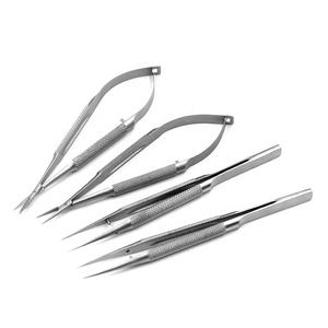 ชุดผ่าตัดมือไทเทเนียมด้วยมือชุดผ่าตัดไมโครสแตนเลสเยอรมันเครื่องมือผ่าตัดไมโครโมลสำหรับโรงพยาบาล - Product Image 5