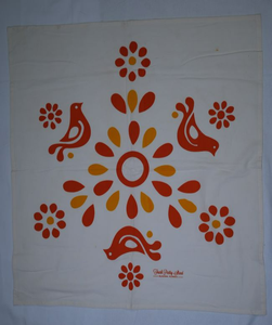 Paño de Cocina de Algodón Sostenible con Estampado Floral Personalizado, Secado Rápido, Hipoalergénico, Ecológico, Lavado a Mano, Textiles para el Hogar Cuadrados - Product Image 1