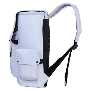 Sac à dos unisexe en polyester pour ordinateur portable, design tendance et imperméable avec fermeture éclair et motif à fils, fabriqué au Vietnam - Product Image 4