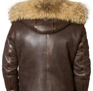 Veste d'hiver en cuir d'agneau véritable pour femmes, légère, en gros, 2025, avec doublure et design imperméable pour l'hiver - Product Image 3