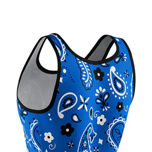 Camisetas de lucha libre de alta calidad para hombres Equipo profesional Colegio Impreso Spandex/Poliéster Secado rápido Transpirable Adultos - Product Image 4