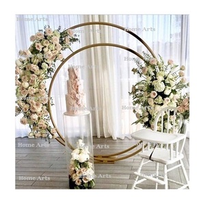 Best Selling <b>Backdrop</b> Fancy Design Iron <b>Gold</b> Color <b>Backdrop</b> Customized Size Square Shape <b>Backdrop</b> By Home Arts - Product Image 6