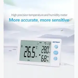 เมตราวีเครื่องมือไฟฟ้า HT-13เครื่องวัดอุณหภูมิและความชื้นที่แม่นยำ - Product Image 2