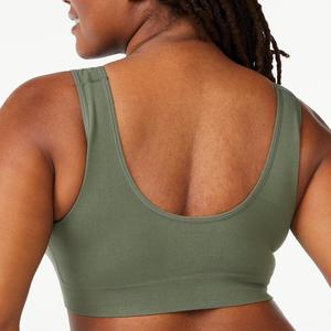 ชุดชั้นในผู้หญิงแบบไร้รอยต่อเซ็กซี่ไร้สาย,เสื้อครอปแห้งเร็วและสวมใส่สบายราคาถูกชุดชั้นในผ้านุ่มจากประเทศบังกลาเทศ - Product Image 2