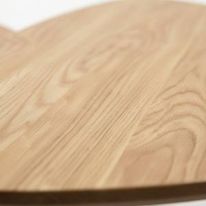 Juego de Mesas Nido para Café, Mesa Triangular Redonda, Color Natural - Product Image 4