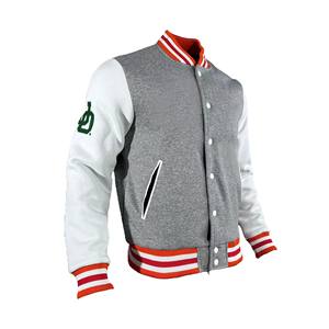 Chaqueta cortavientos con cremallera a prueba de agua, chaqueta deportiva con manga estampada y puños ajustables de nailon y poliéster para hombre - Product Image 5