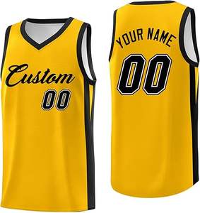 Vente en gros de maillots de basket-ball pour hommes uniformes d'équipe personnalisés impression par sublimation tissu maillé respirant fournisseur OEM offres en gros - Product Image 1