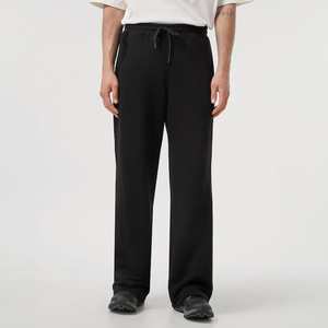 Pantalon de survêtement en coton à jambes larges pour homme: pantalon en éponge française - Product Image 6