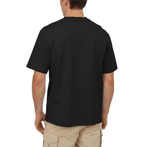 Fabricant 250 300 Gsm Blank Hip Hop Tee T-shirt pour hommes Drop Shoulder Boxy Fit Crop Tshirt Oversized Heavyweight 100% Cotton - Product Image 6