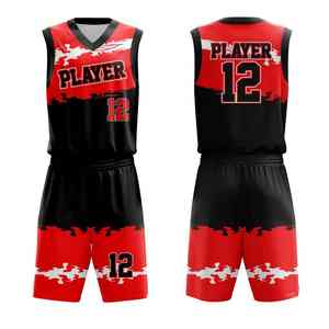 Ensemble d'uniformes de basket-ball logo personnalisé et short à séchage rapide tissu hautement extensible parfait pour les jeux intérieurs et extérieurs - Product Image 3