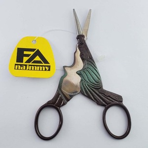 Tijeras de bordado con punta de aguja impresa de lujo Revestimiento de papel de acero inoxidable impreso - Product Image 2