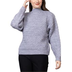 Designer célèbre marque de vêtements en gros mode de haute qualité tricot pull à col rond femmes du Bangladesh pull de Noël - Product Image 1