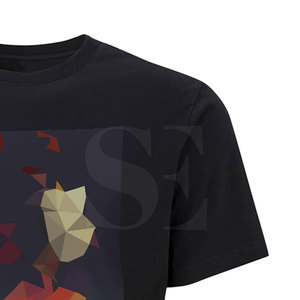 Camiseta de sublimación para hombre de gran oferta, características de Fitness ligeras transpirables cómodas con patrón impreso de precio al por mayor de fábrica - Product Image 3