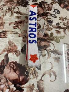 Astros Team Bag Strap Accessory Custom Size Seed <b>Bead</b> Guitar Handbag Purse Trendy Cute Cartoon Made Chain <b>Plastic</b> Acrylic Cotton - Product Image 2