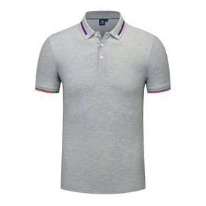 Polo de golf brodé personnalisé avec impression de logo pour hommes de haute qualité 100% coton polyester business company uniforme uni vierge - Product Image 5