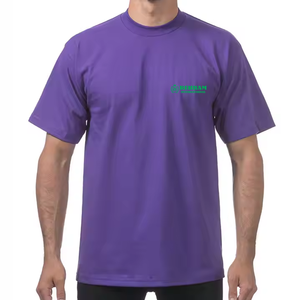 Camiseta Casual para Hombre, 100% Algodón, Cuello Redondo, Corte Regular, Diseño Liso, Ecológica - Product Image 2