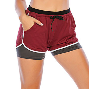 Shorts Deportivos de Algodón 100% de Alta Calidad para Mujer, Cintura Alta, Transpirables, Ropa Casual de Yoga, Colores Personalizados, Estilo Sexy - Venta al por Mayor - Product Image 5
