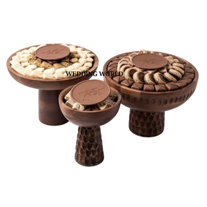 Nouveau bol à chocolat de conception tendance pour le Moyen-Orient Bol à chocolat plaqué argent brillant Top vente en gros Bol à chocolat en métal - Product Image 6