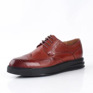 Chaussures Oxford en cuir de vachette durables avec semelle intérieure rembourrée et semelle extérieure résistante à l'usure, chaussures habillées pour hommes, chaussures de ville - Product Image 1
