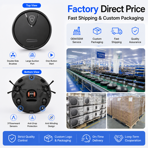 Robot Aspiradora Inteligente Totalmente Automático con Inducción Infrarroja, Múltiples Modos, Todo en <span class=keywords><strong>Uno</strong></span>, Húmedo y Seco para el Hogar - Product Image 6