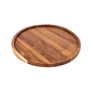 Handcrafted Enamel Printed Wooden Serving Platter Decorative Kitchen and Dining <b>Trays</b> for <b>Snacks</b> Appetizers and Party Use - Product Image 3