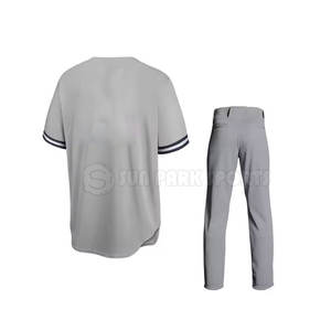 Nouveau modèle d'uniforme de baseball Uniforme de baseball à bas prix Uniforme de baseball de meilleure qualité pour la vente en ligne - Product Image 2