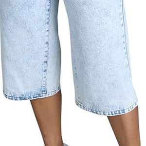 Short long en denim de qualité supérieure pour les femmes à bas prix Short en jean pour les femmes Oem Design Manufacture Short long en denim pour les femmes - Product Image 6