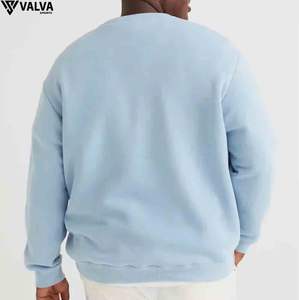 OEM Prix d'usine Col montant personnalisé Demi-fermeture éclair Pull-over délavé à l'acide Sweatshirts d'hiver en coton mélangé pour hommes. - Product Image 4