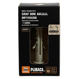 Tassello per Cartongesso in Nylon Grigio 6 x 30mm con Collare Promofix Confezione da 200 - Product Image 2