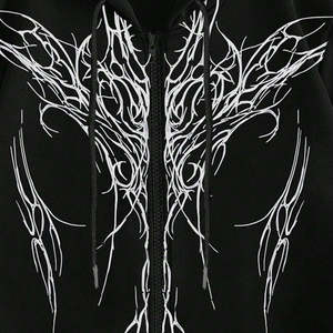 Nouveauté : sweat-shirts à capuche zippés imprimés pour hommes, légers, prix bas, coton de qualité supérieure, streetwear, sweat-shirt à capuche zippé pour hommes - Product Image 3